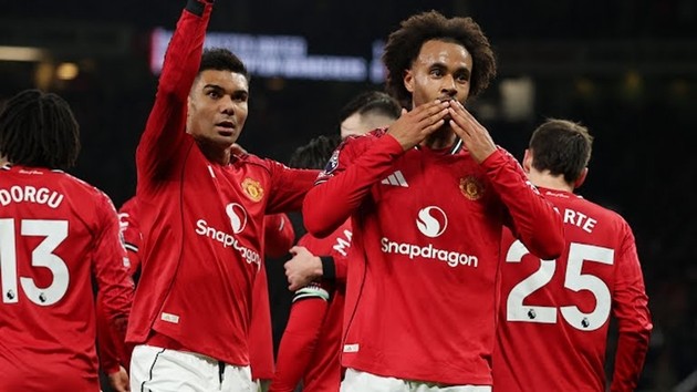 Zirkzee là người ghi bàn duy nhất, nhưng cũng mắc lỗi dẫn đến bàn thua của MU.