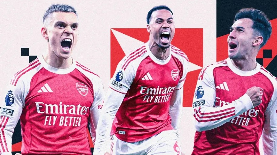 Arsenal hủy diệt Aston Villa qua đó củng cố vị trí dẫn đầu.