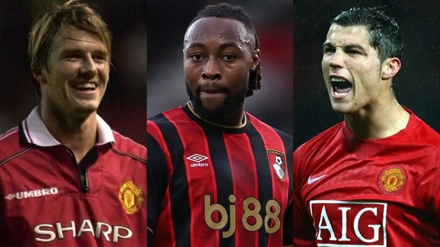 Semenyo được so sánh với các huyền thoại MU.