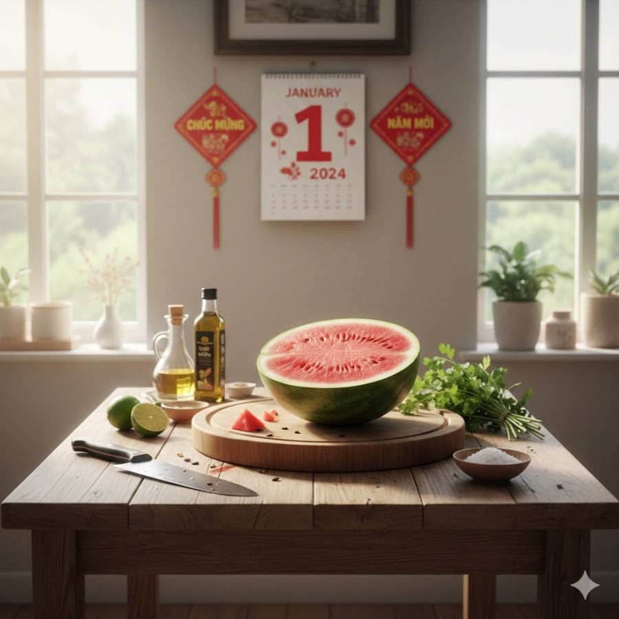 Nguyên liệu quen thuộc được nhiều gia đình lựa chọn để làm món ăn nhẹ dịp đầu năm.