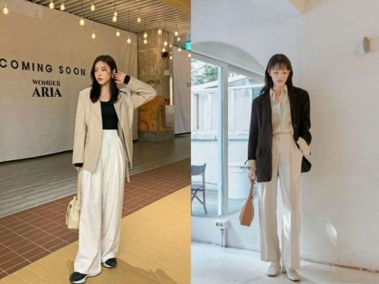 Các gam màu trung tính như trắng, be, xanh nhạt giúp tổng thể hài hòa và nhẹ nhàng hơn.