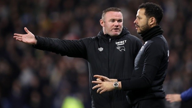 Rosenior từng là trợ lý cho Wayne Rooney tại Derby County