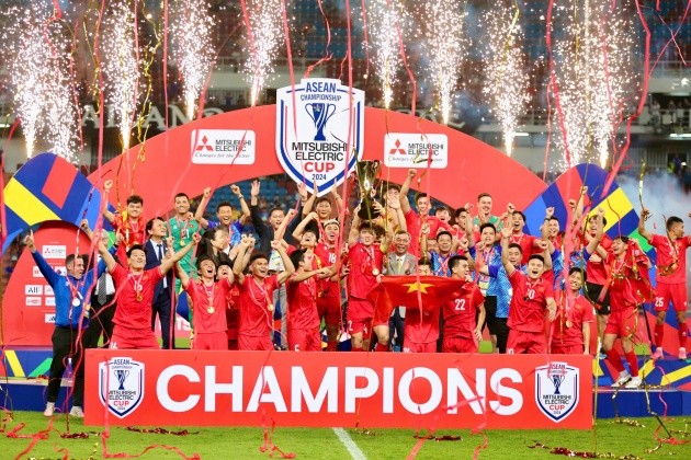 Việt Nam hiện đang là ĐKVĐ AFF Cup. 