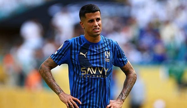 Joao Cancelo có thể rời Al Hilal trong tháng Một.