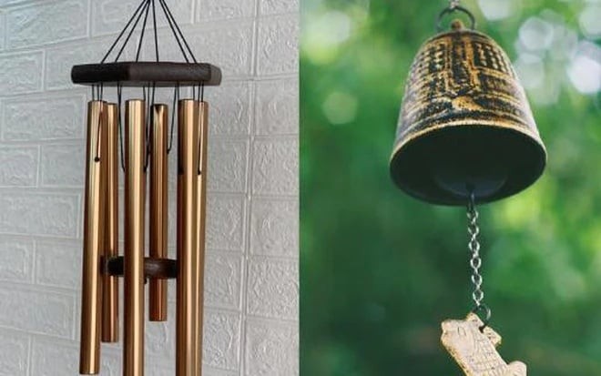 Chuông gió là vật phong thủy khá quen nhưng lại thường bị bỏ qua. Nếu treo đúng vị trí, chuông gió có thể mang lại tác dụng rõ rệt, đặc biệt vào đầu năm.


