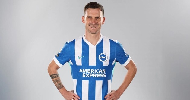 Pascal Gross quay trở lại khoác áo Brighton & Hove Albion.
