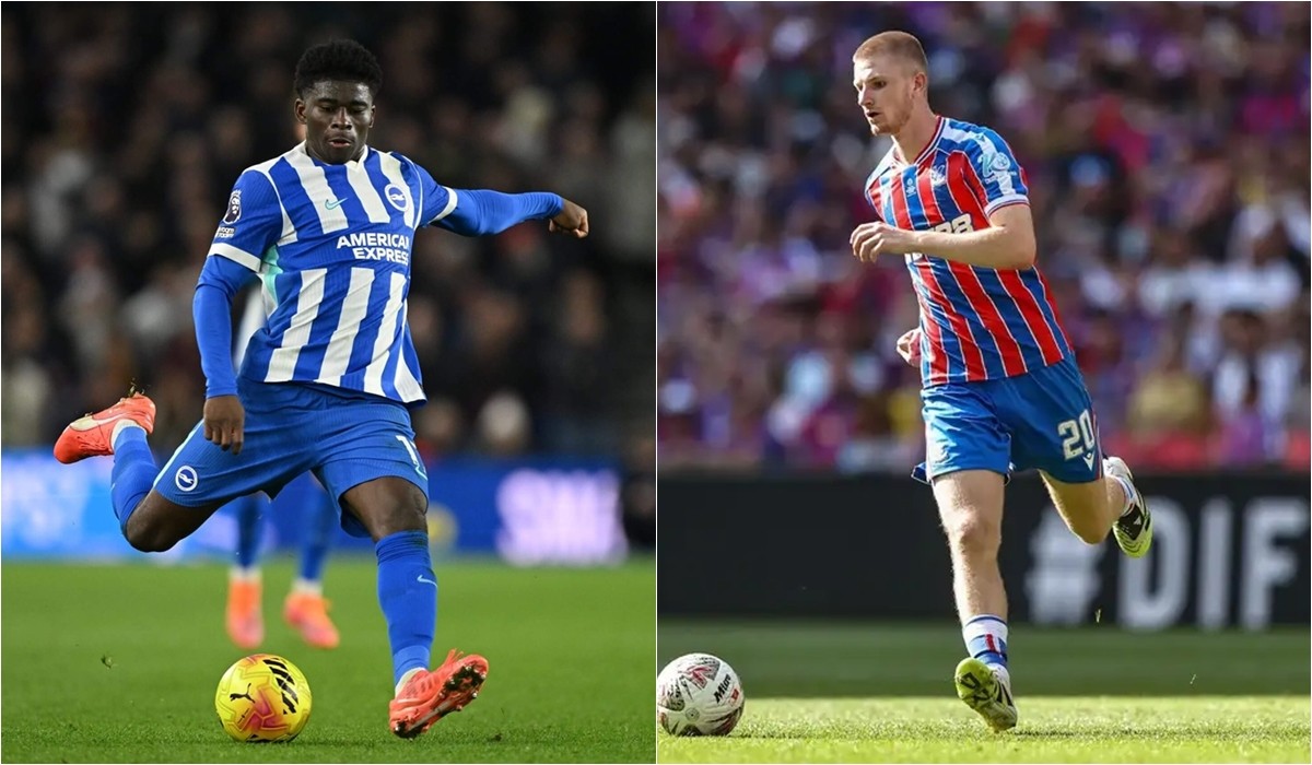 Carlos Baleba và Adam Wharton là những mục tiêu tiền vệ hàng đầu của Manchester United.