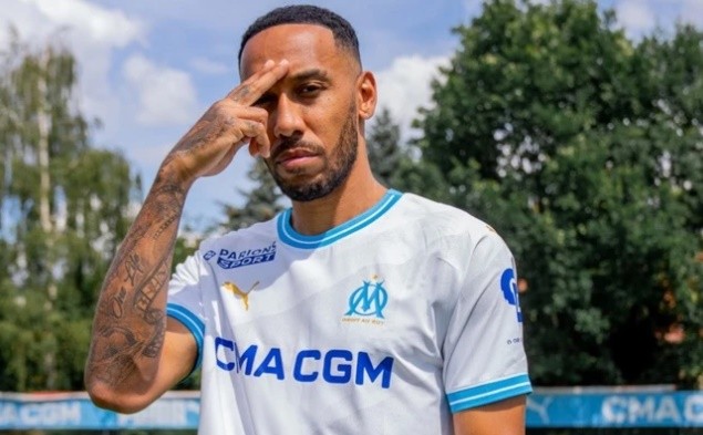 Sự trở lại của Aubameyang mang đến cú hích lớn cho Marseille.