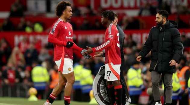 Amorim đóng cánh cửa rời Old Trafford của Mainoo.