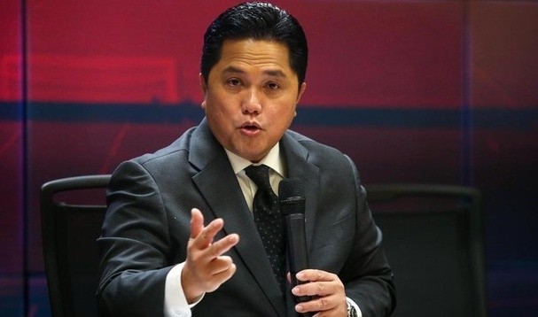Ông Erick Thohir quyết tâm nâng tầm bóng đá Indonesia.
