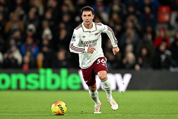 Martin Zubimendi có màn thể hiện ấn tượng trong màu áo Arsenal. 