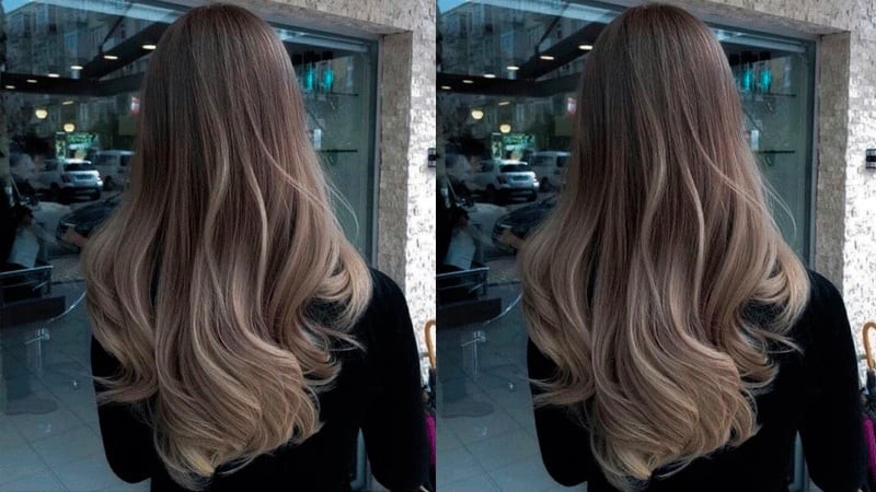 Nâu tro mang lại cảm giác hiện đại và có phần phóng khoáng, phù hợp với những ai muốn làm mới hình ảnh mà không cần tẩy tóc.