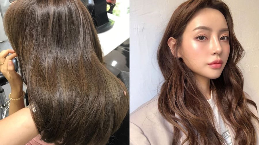 Sắc nâu ấm có độ óng nhẹ khi gặp ánh nắng giúp mái tóc trông mềm mại và cuốn hút hơn.