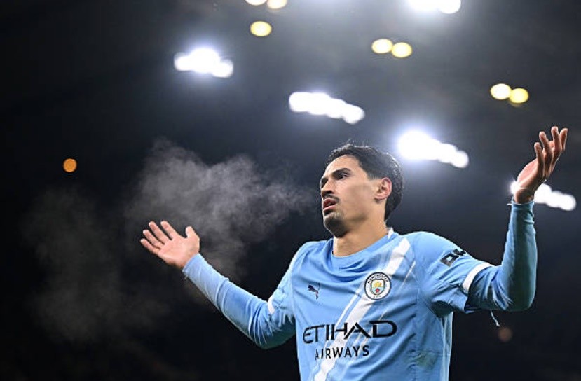 Reijnders mở điểm cho Man City.