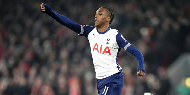 Mathys Tel có thể rời Spurs ngay tháng Giêng này.