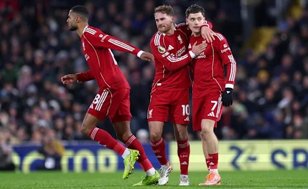 Wirtz ngày càng tạo ra được tầm ảnh hưởng lên hàng công Liverpool