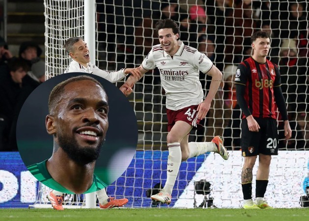 Toney ấn tượng với phong độ ghi bàn của Rice.