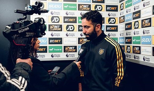 Những phát ngôn trên truyền thông của Ruben Amorim khiến ban lãnh đạo không hài lòng.