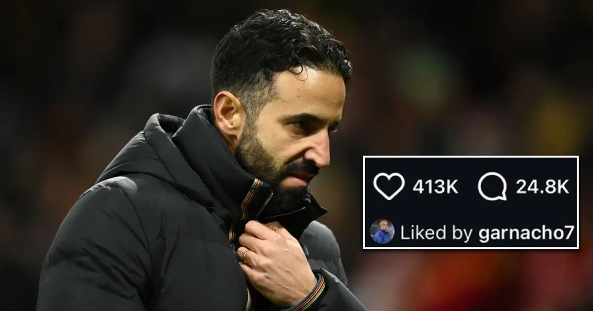 Alejandro Garnacho hả hê khi Manchester United sa thải Ruben Amorim.