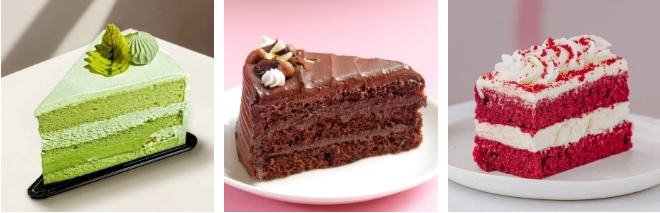 Hãy chọn 1 miếng bánh nhé!