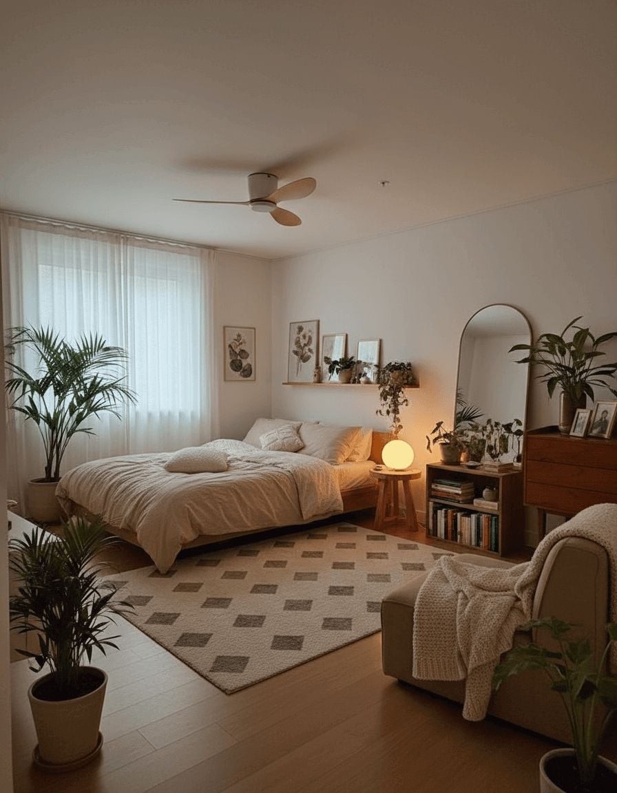 Phòng ngủ quá nhiều ánh sáng cũng không tốt cho giấc ngủ