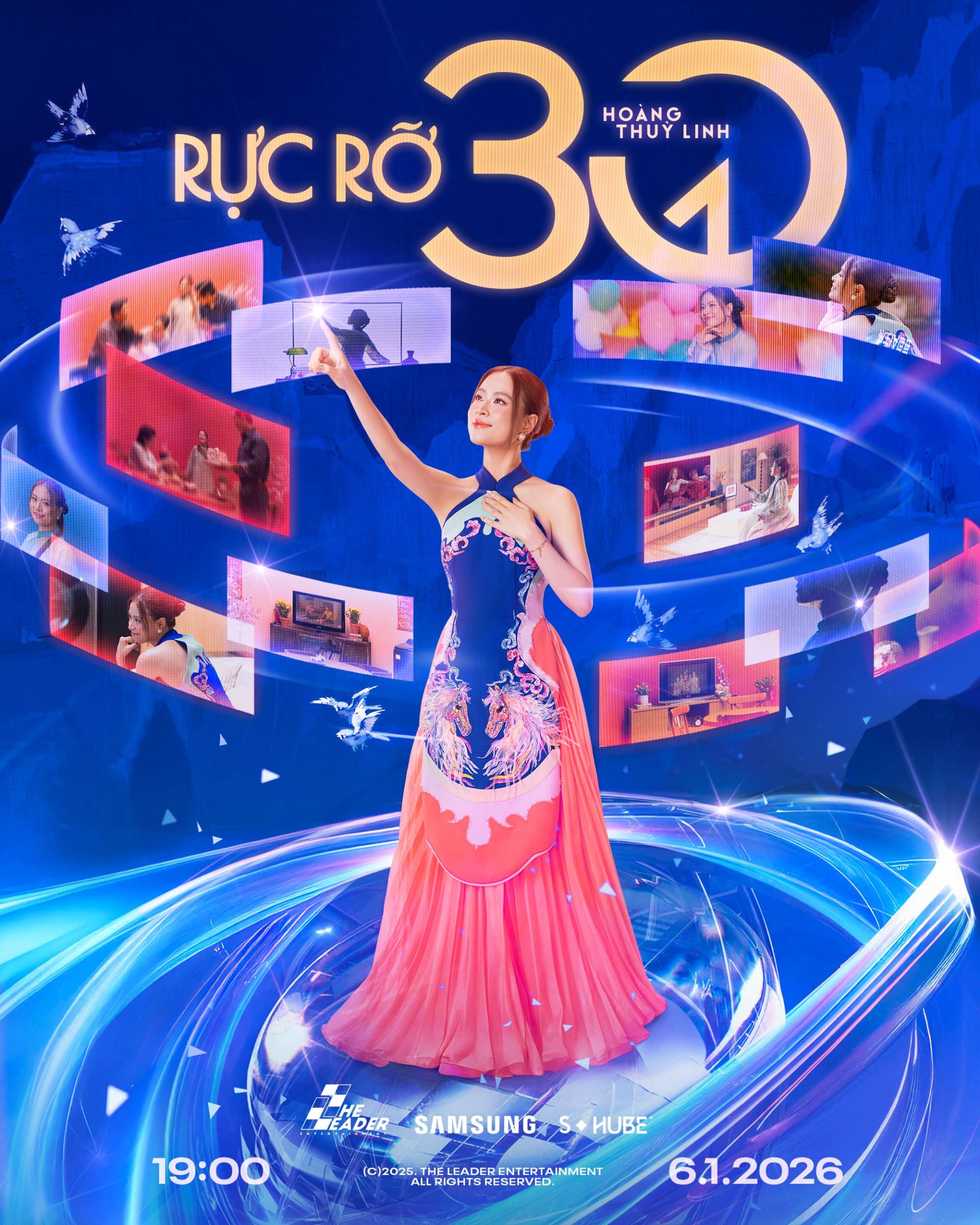 POSTER RỰC RỠ 30