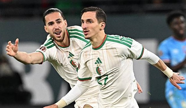 Algeria gặp nhiều khó khăn ở trận đấu với Congo DR.