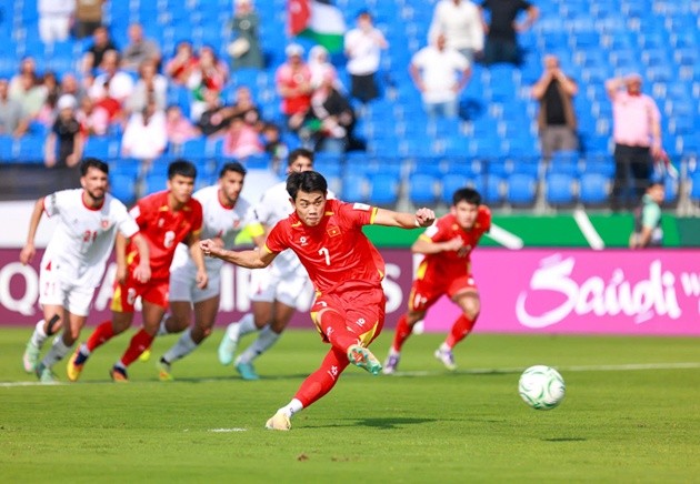 U23 Việt Nam đánh bại U23 Jordan trong trận ra quân VCK U23 châu Á 2026. Ảnh: VFF