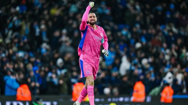 Donnarumma hạnh phúc với cuộc sống ở Man City.
