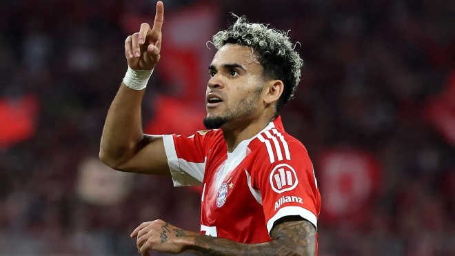 Diaz sáng cửa ẵm QBV nếu Bayern gặt hái danh hiệu quan trọng mùa này.