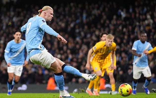 Haaland ghi bàn, nhưng Man City không thể có 3 điểm