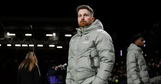 Calum McFarlane đã không thể giúp Chelsea giành chiến thắng trong thế thiếu người. 