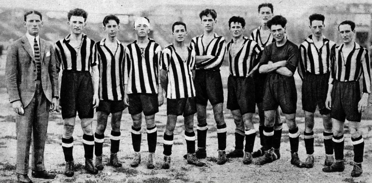 Pisa SC những năm đầu thành lập.