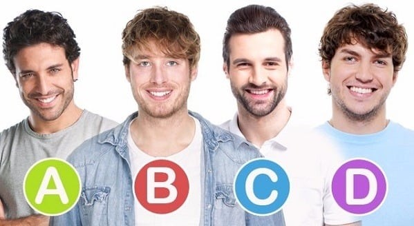 Hãy chọn 1 chàng trai mà bạn thấy thích nhé!