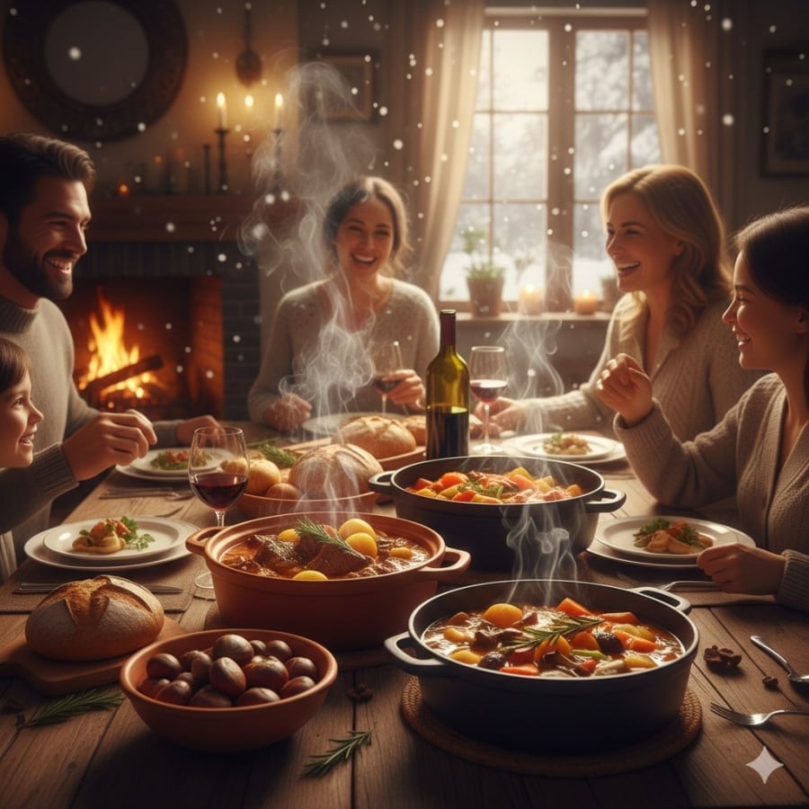 Ăn uống đúng cách trong mùa đông giúp người trung niên tích lũy năng lượng, hạn chế mệt mỏi khi thời tiết chuyển sang xuân.