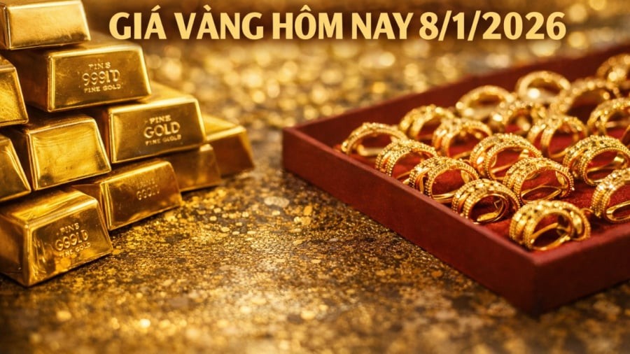 Giá vàng hôm nay 8/1