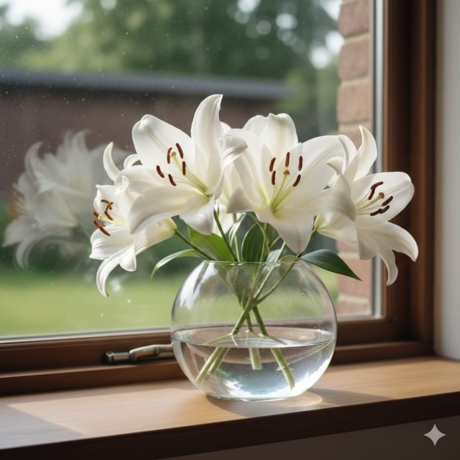 Xử lý nhị hoa Ly đúng cách giúp tránh rơi phấn, giảm mùi nồng và giữ hoa tươi lâu dịp Tết.