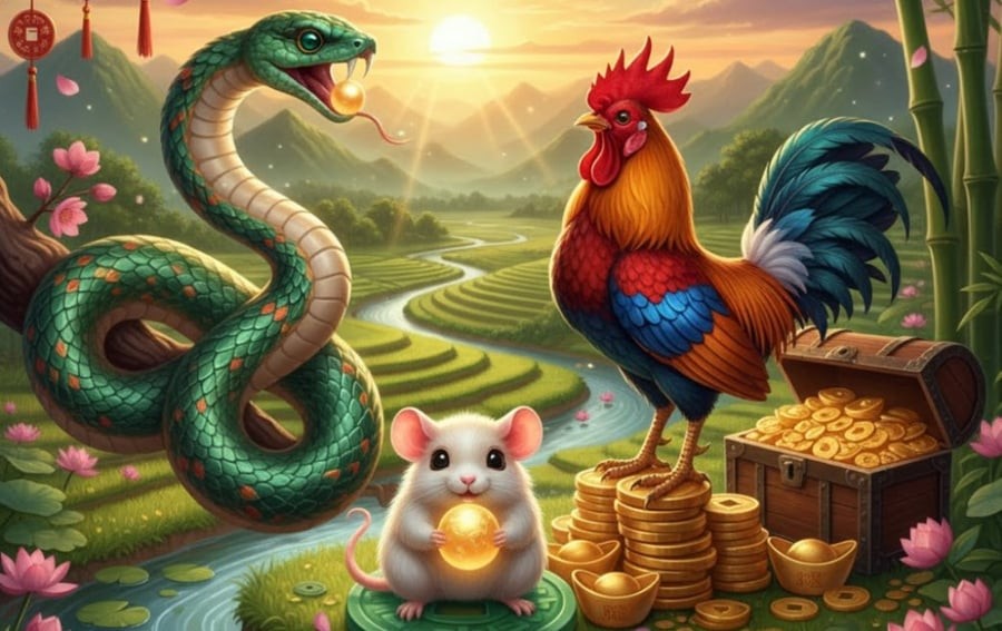 Xin Lộc Cô Lộc Cậu: 3 con giáp tậu nhà sắm xe