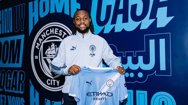 Antoine Semenyo chính thức chuyển tới Manchester City.