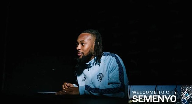 Antoine Semenyo tiết lộ lý do chọn khoác áo Manchester City.