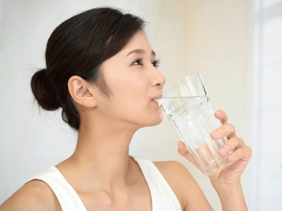 Khung giờ uống nước tốt cho sức khỏe