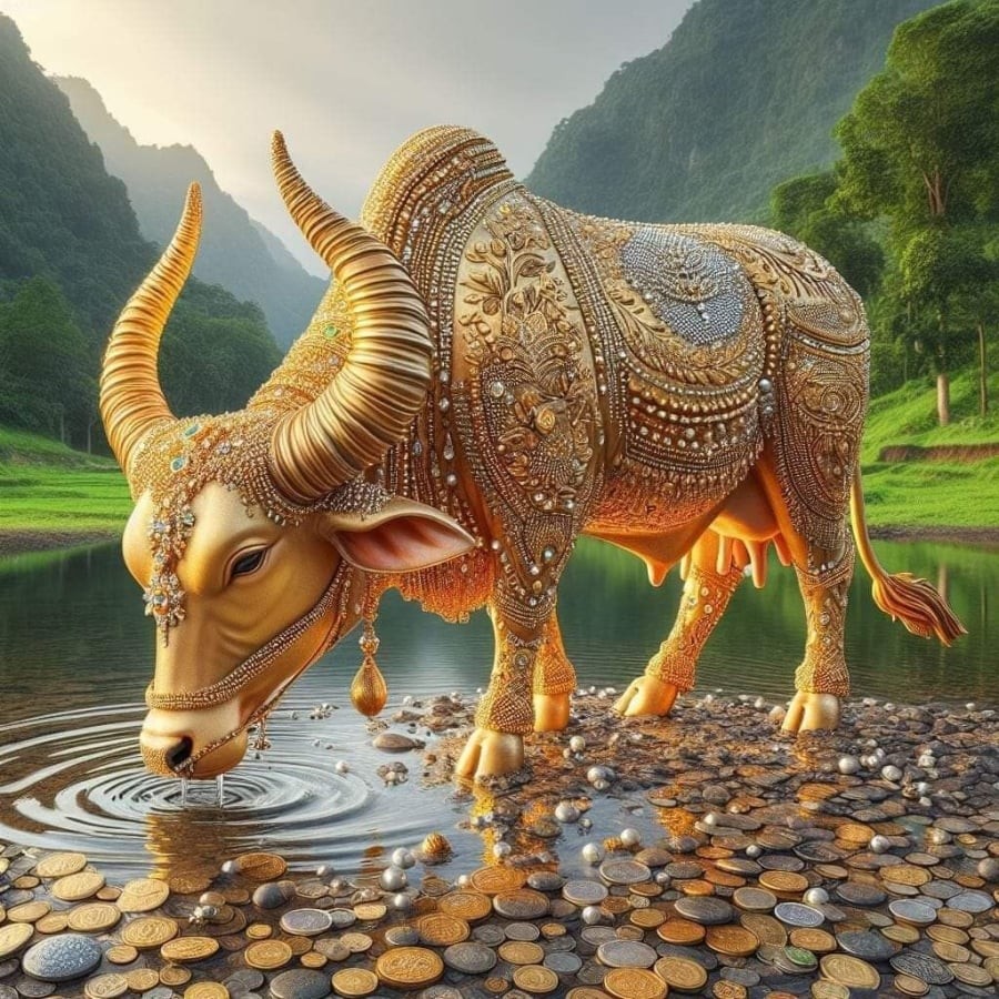 Sửu bội thu tài lộc