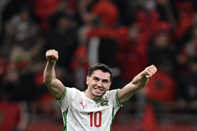 Diaz thăng hoa ở tuyển Morocco.