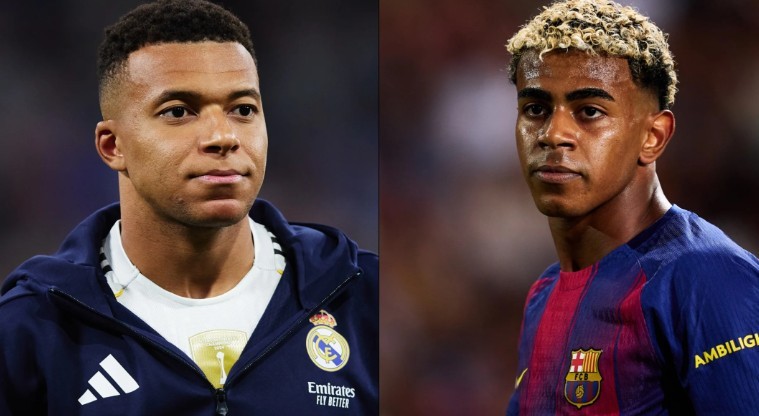 Màn so tài giữa Lamine Yamal và Kylian Mbappe được xem là tâm điểm trong trận El Clasico sắp tới.