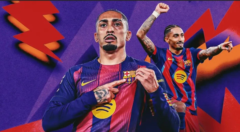 Raphinha đang trong những năm tháng đỉnh cao sự nghiệp.