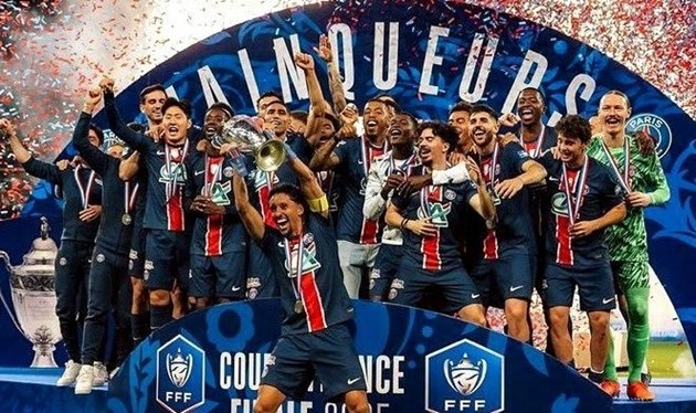 PSG biến Coupe de Fran thành sân chơi riêng nhờ dàn sao chất lượng.