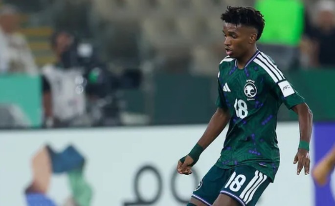 Rakan Al Ghamdi là mũi nhọn đáng chú ý bên phía U23 Saudi Arabia.