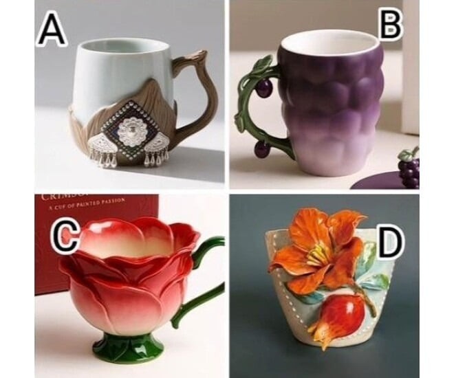 Hãy chọn 1 cái cốc nhé!