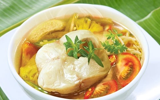 Canh cá ngon không tanh
