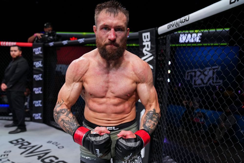 Lance Palmer tại sự kiện PFL 2